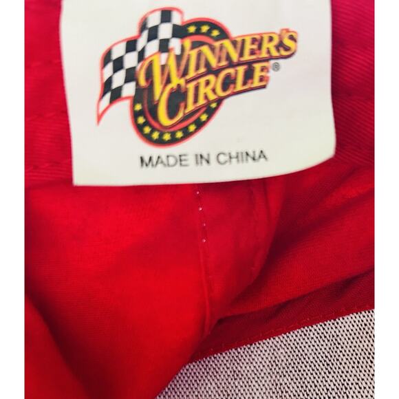 Dale Earnhardt Jr. Hat Winners Circle Nascar Number 8 Budweiser Crown Hat Red - Picture 9 of 11